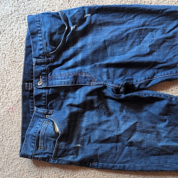 J.Crew The Driggs Mens Straight Leg Jeans Size 36 X32 - Picture 4 of 7